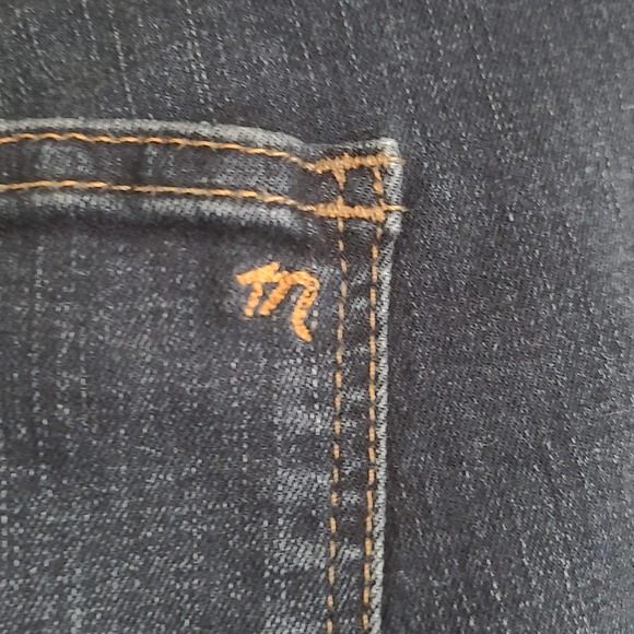 MADEWELL 10" High Rise Skinny Hayes Wash F4684‎ Stretch Jeans Women's 37 - Picture 10 of 15